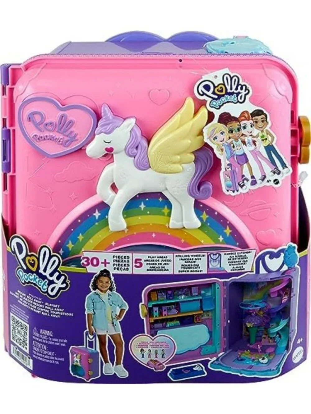Resort Roll Away Playset for Kids - Fun Travel Toy with Accessories & Adventure!